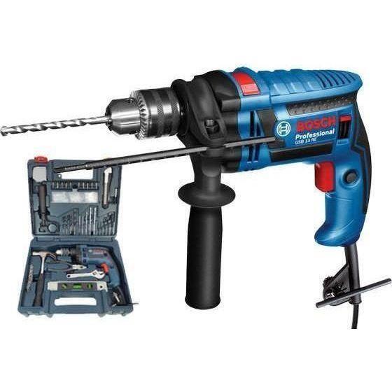 Bosch GSB 13 RE Impact Drill + Handtools with Accessories - Goldpeak Tools PH Bosch Bosch GSB 13 RE Impact Drill + Handtools with Accessories - Goldpeak Tools PH Bosch